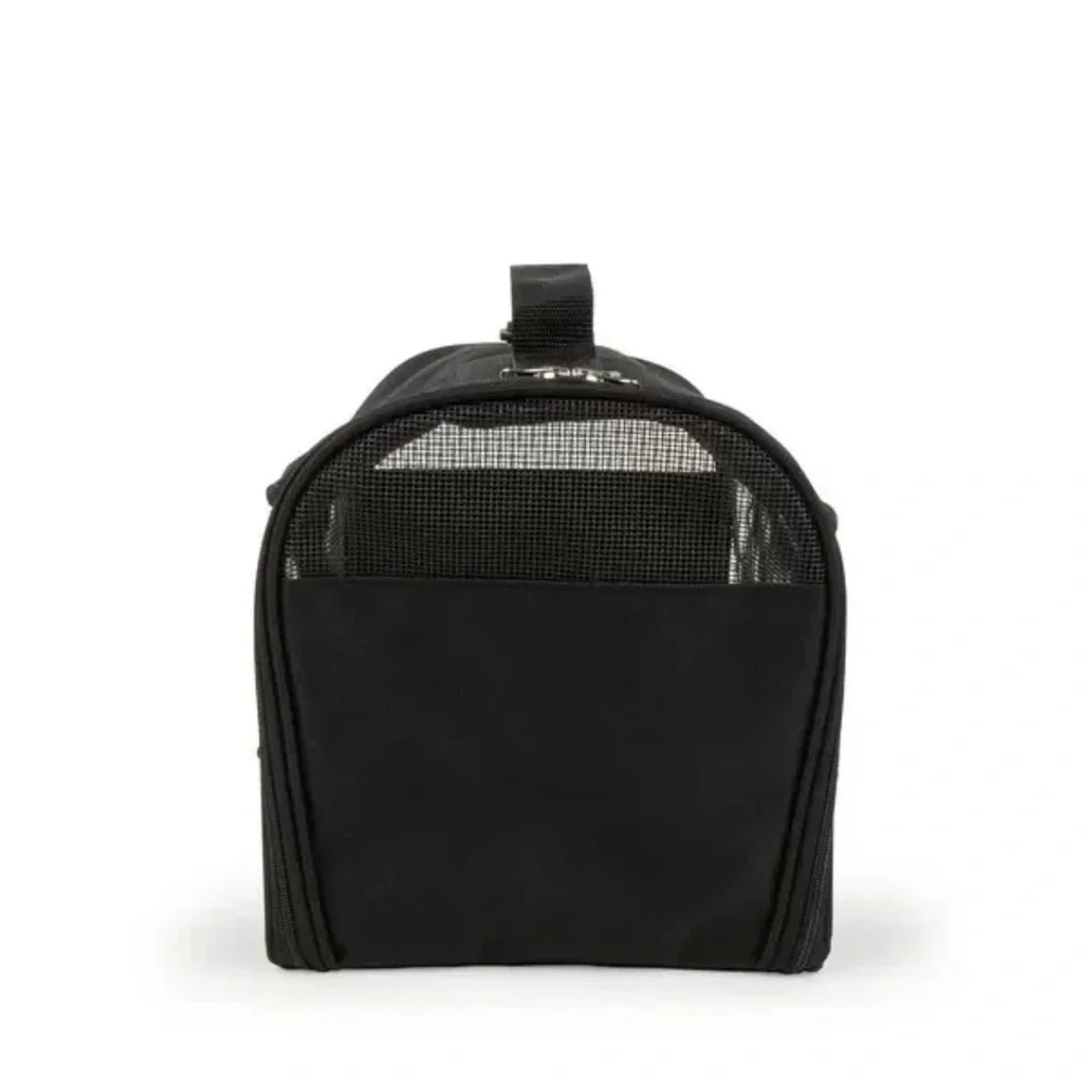 Vibrant Life PET CARRIER Small Guaranteed on-Board Soft-Sided Black, 16 lb Limit